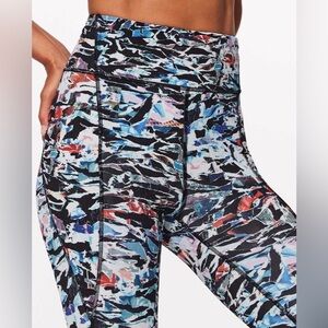 Like New! Lululemon 25” Break Free Tights Leggings